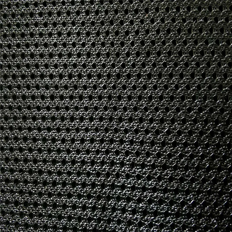 OEM ODM 100% Polyester Black Office Chair 3D Air Mesh Spacer Sandwich Fabric