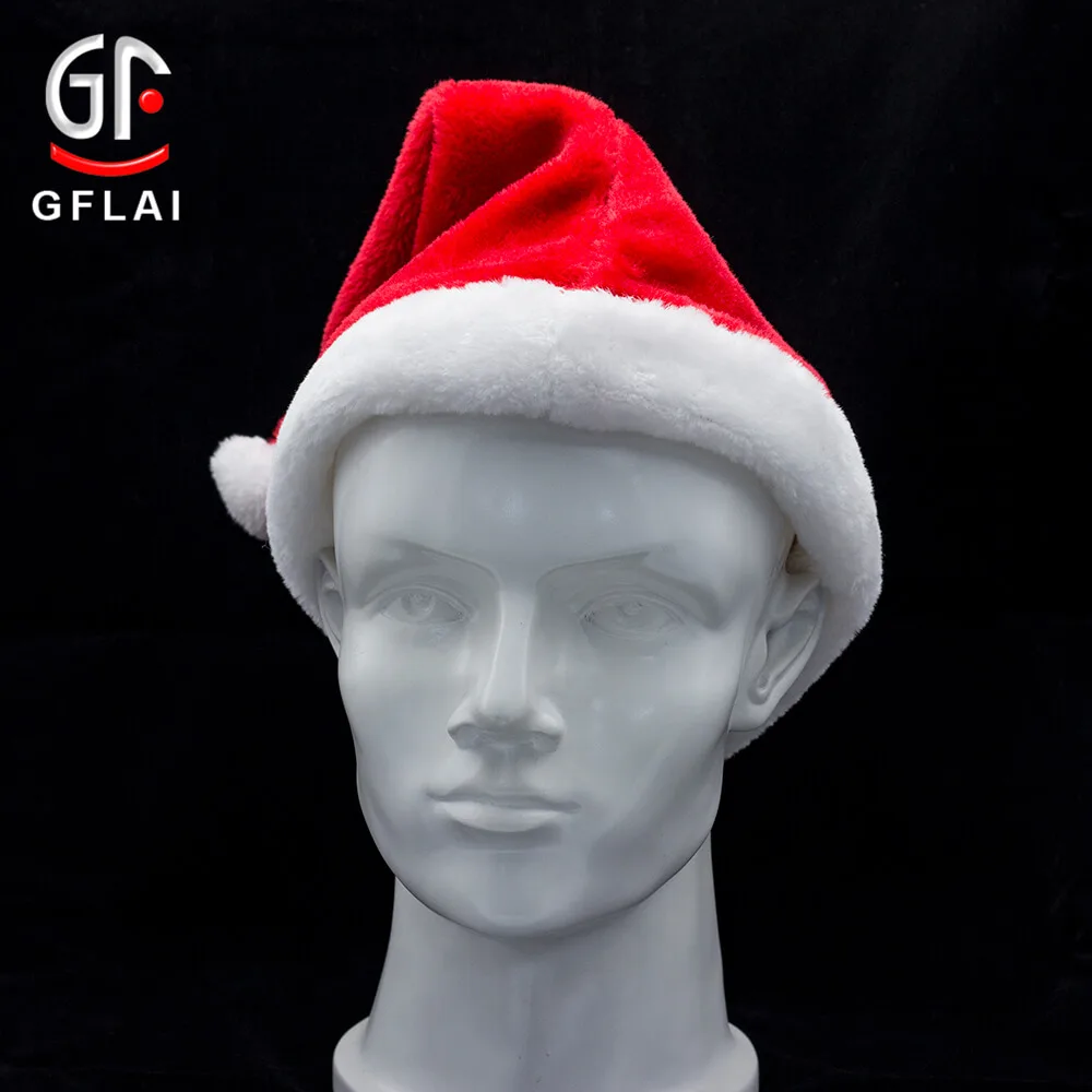 Wholesale Personalized Light Up Christmas Hat Santa Claus For Adults