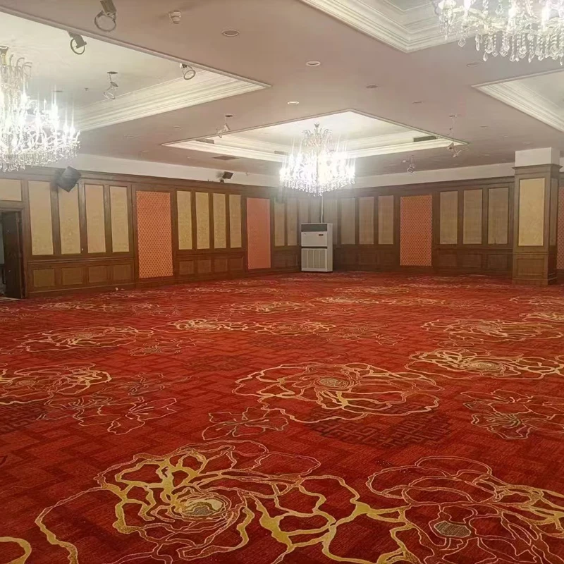 Commercial Hospitality Flowers Design Lobby Banquet Carpet D-H2Series