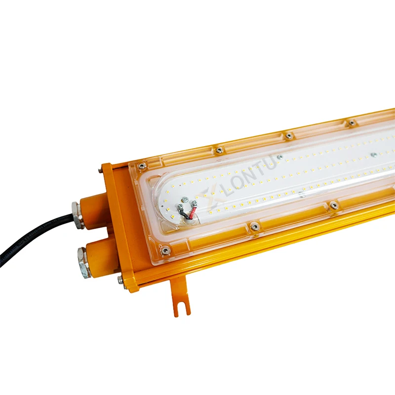 Ex nR IIC T6 Gc tD A21 IP65 T80 ℃ светодиодный взрывозащищенный свет ATEX Светодиодный линейный
