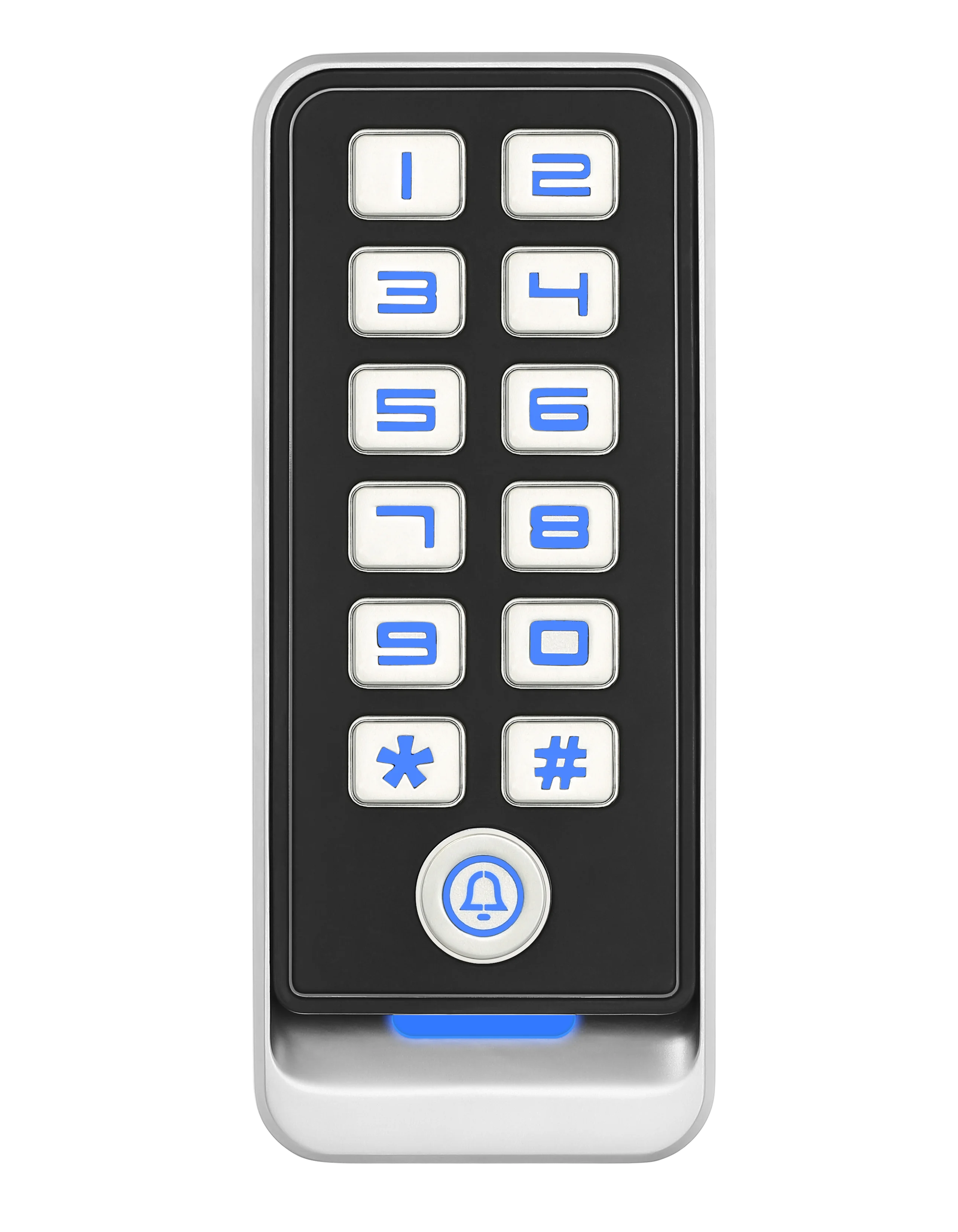 ZKRadio ZRT376M/B RFID Password Keypad Access Control 13.56MHz MF IC Card Reader WG26/34 IP67  Standalone Access Controller