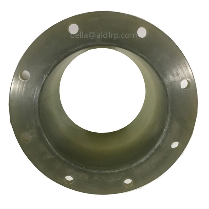Chemical Corrosion-Resist ANSI B16.5 FRP Fiberglass Flanges, FRP Elbow, FRP Tee