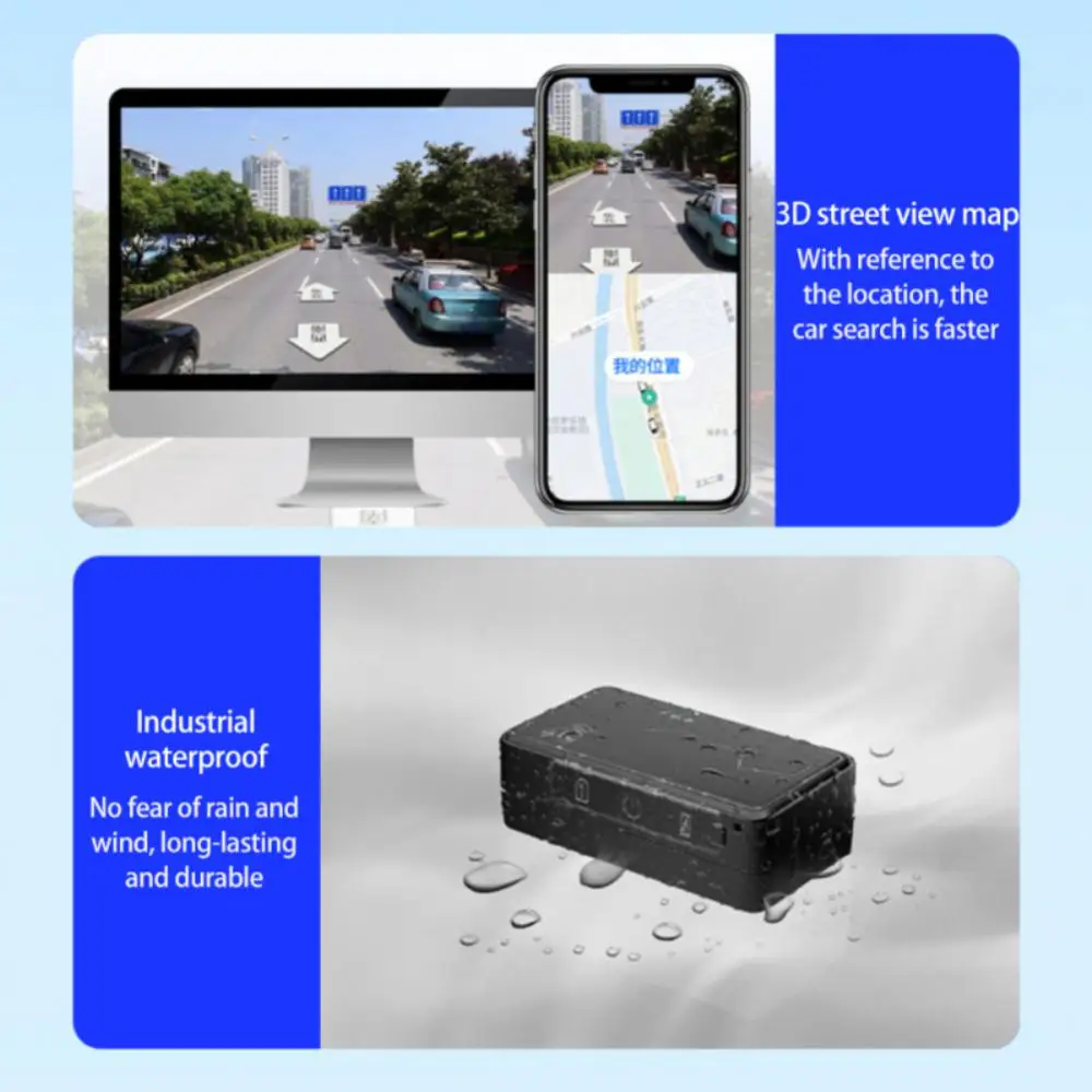 Portable 4G Mini GPS Tracker Wireless Smart  Long Battery Life Real-time Positioning  GPS Tracking Device Car Tracker