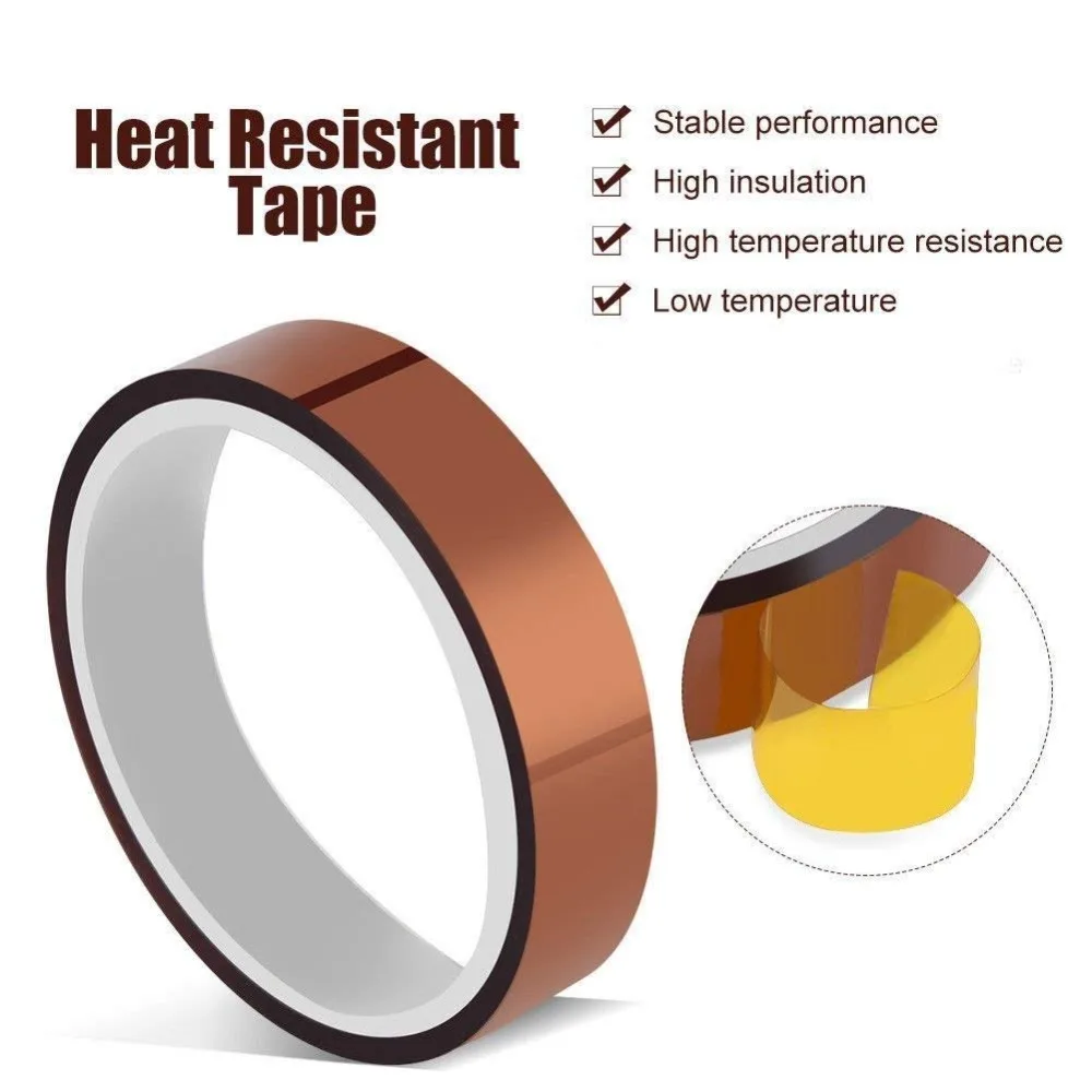 High Temperature Resistant Heat Transfer Thermal Sublimation Polyimide Film Silicone Adhesive Masking Kaptons Electrical Tape