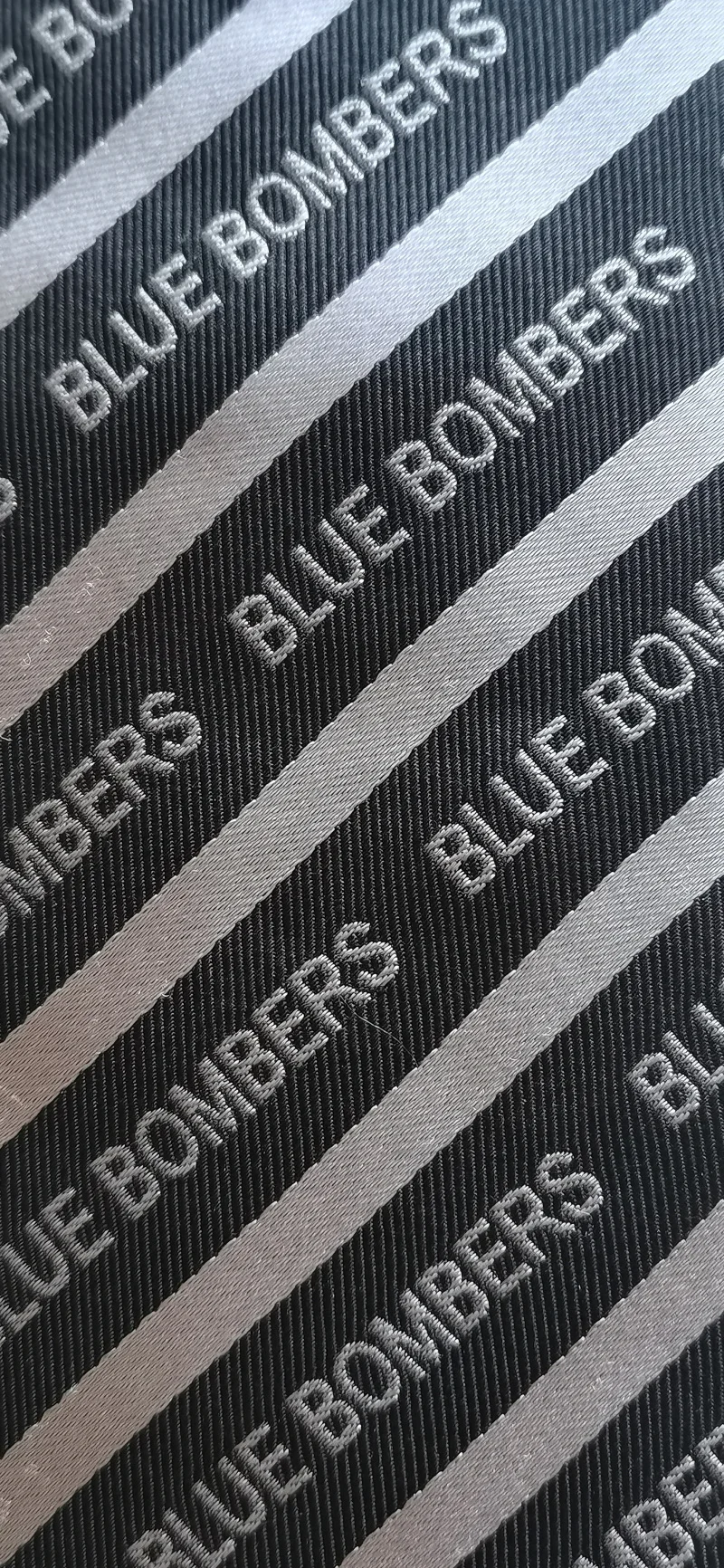 Customized Logo Microfiber Man Necktie