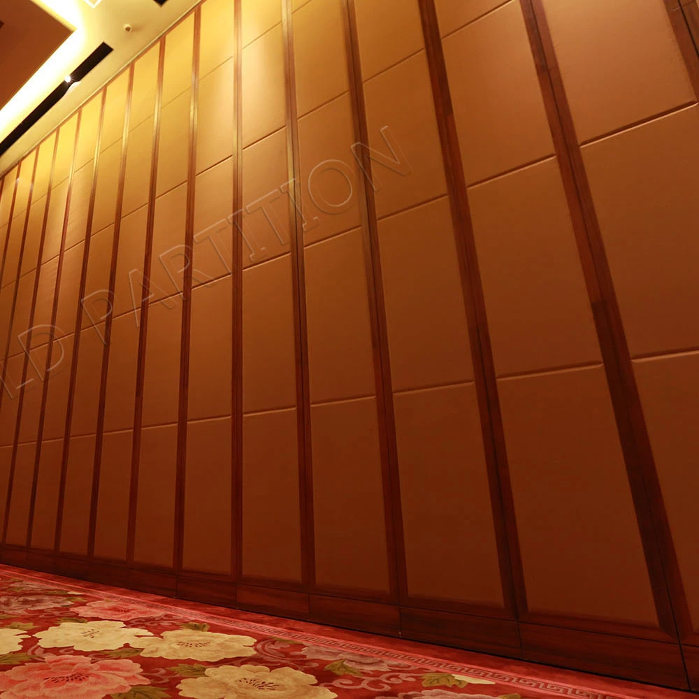 2020 New style conference hall operable panel hotel banquet acoustic partition mobile sliding door collapsible movable wall