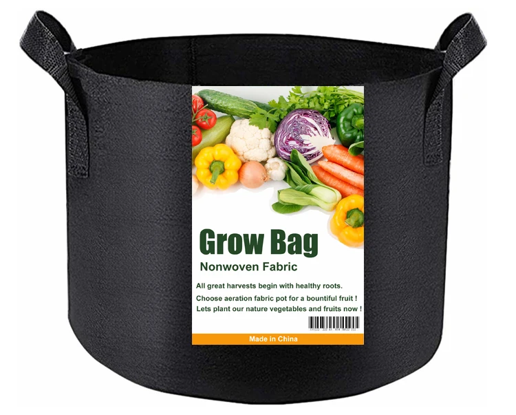 Plant Grow Bags Heavy Duty Potato Growing Bags with Handle Non woven Fabric Pots Breathable Gardening Bags Planters