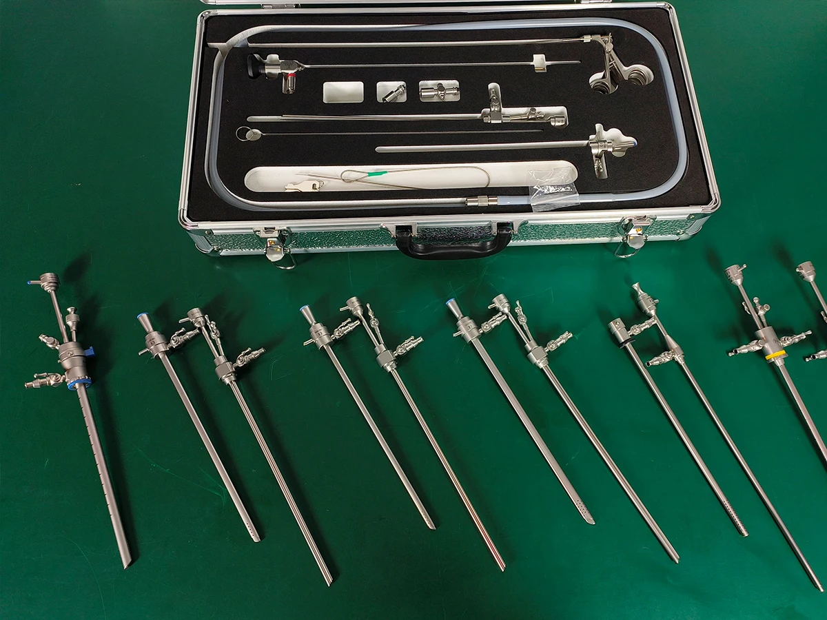 Hysteroscopy set equipment Operating hysteroscope hysteroscopy sheath Integrated hysteroscope