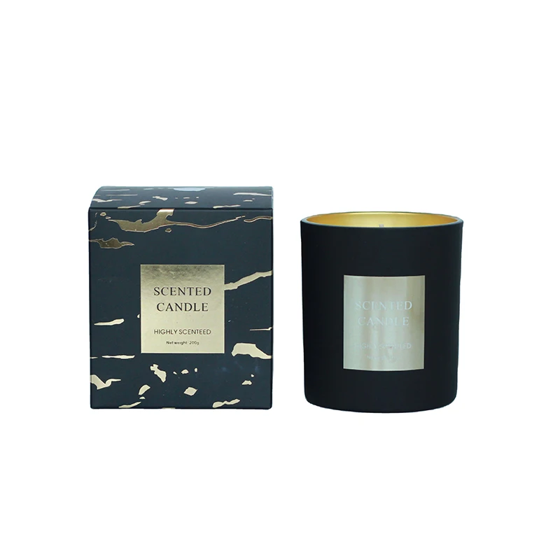 Luxury 200G Scented Candle Soy Wax Candles Luxury With Hot Stamping Seal