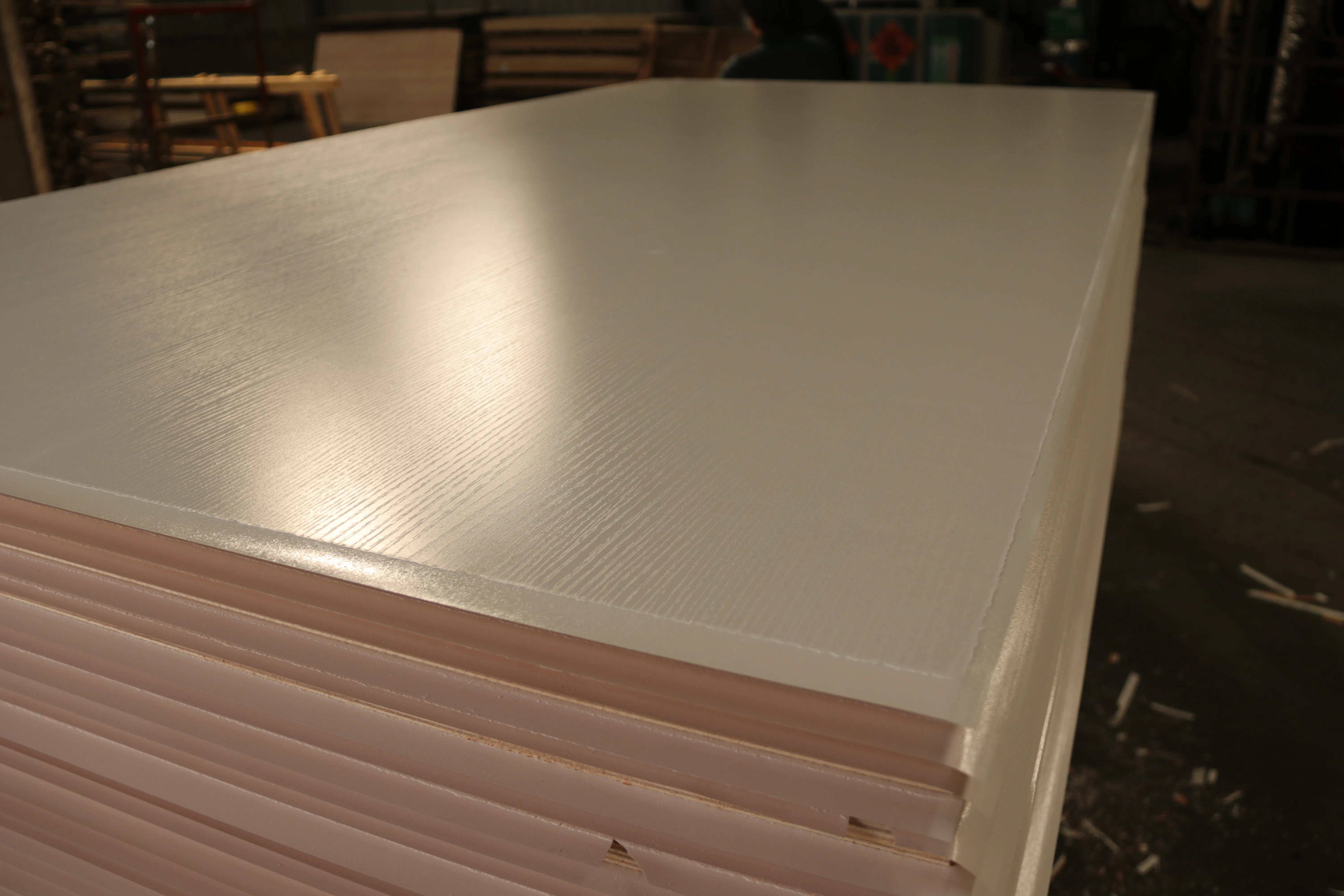 Melamine Laminated marine Plywood furniture grade melamine board 18mm plywood white melamine