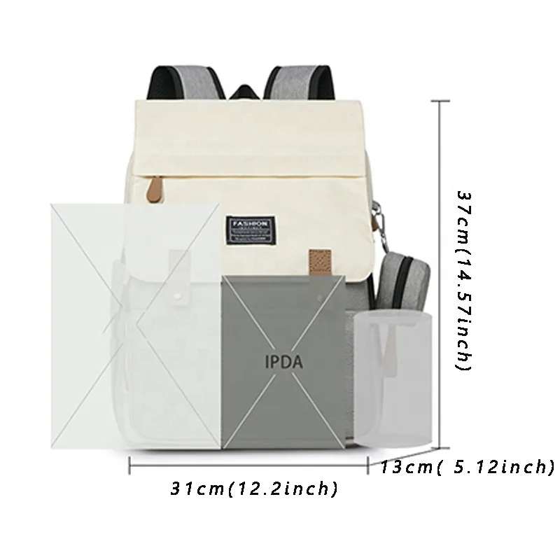 Product China Wholesale Fashion High Quality Waterproof Stroller Organizer Diaper Bag Backpack Mommy Travel Bag With Handle