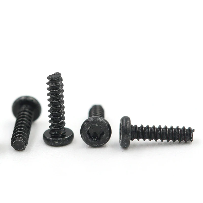 M1.5 M2 M3 Stainless Steel PT pan head Torx Micro Self Tapping Thread Forming Screws for Plastic