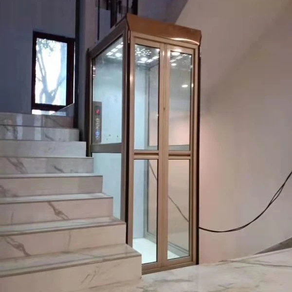 4m customizable outdoor indoor home elevator lift hydraulic vertical home lift