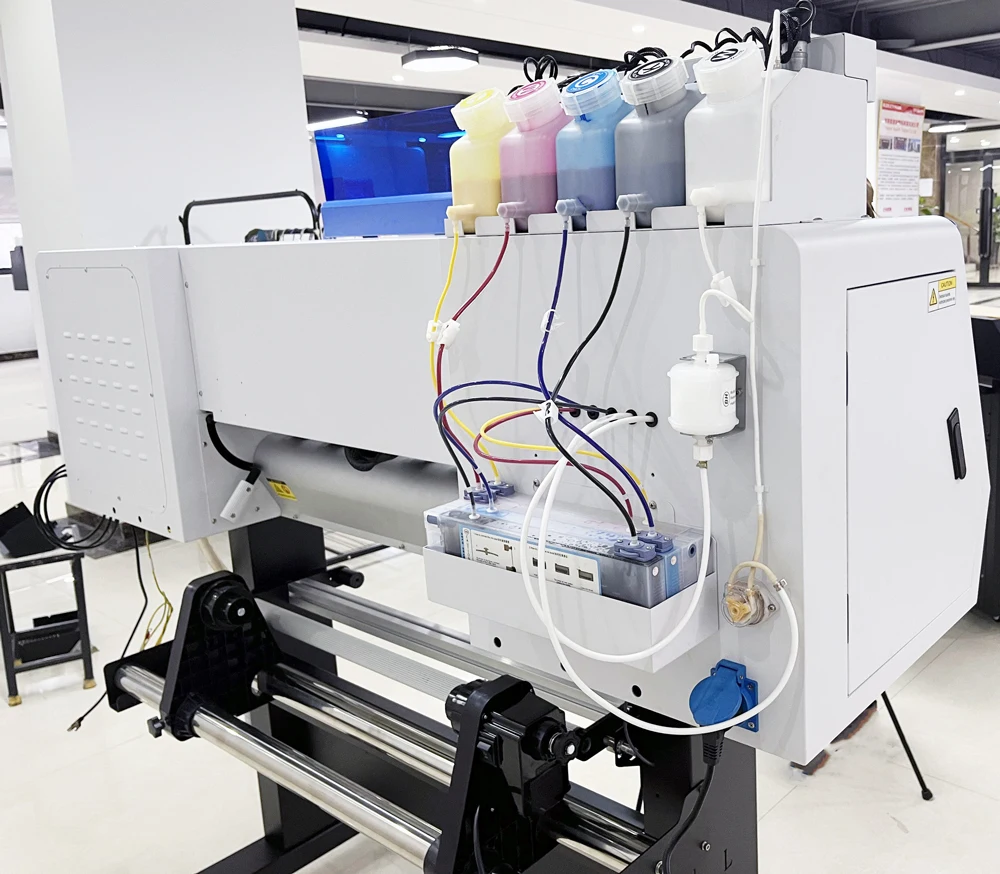 Factory direct sale A1 A2 size xp600 4 heads dtf printer 24 inch plotter dtf 60 cm tshirt druck printing impresora dtf printer