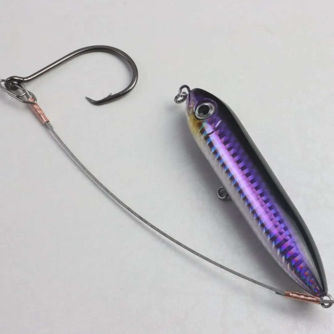 8/0 Circle hook Catfish Float Rigs Rattling Line Float For Santee Rig