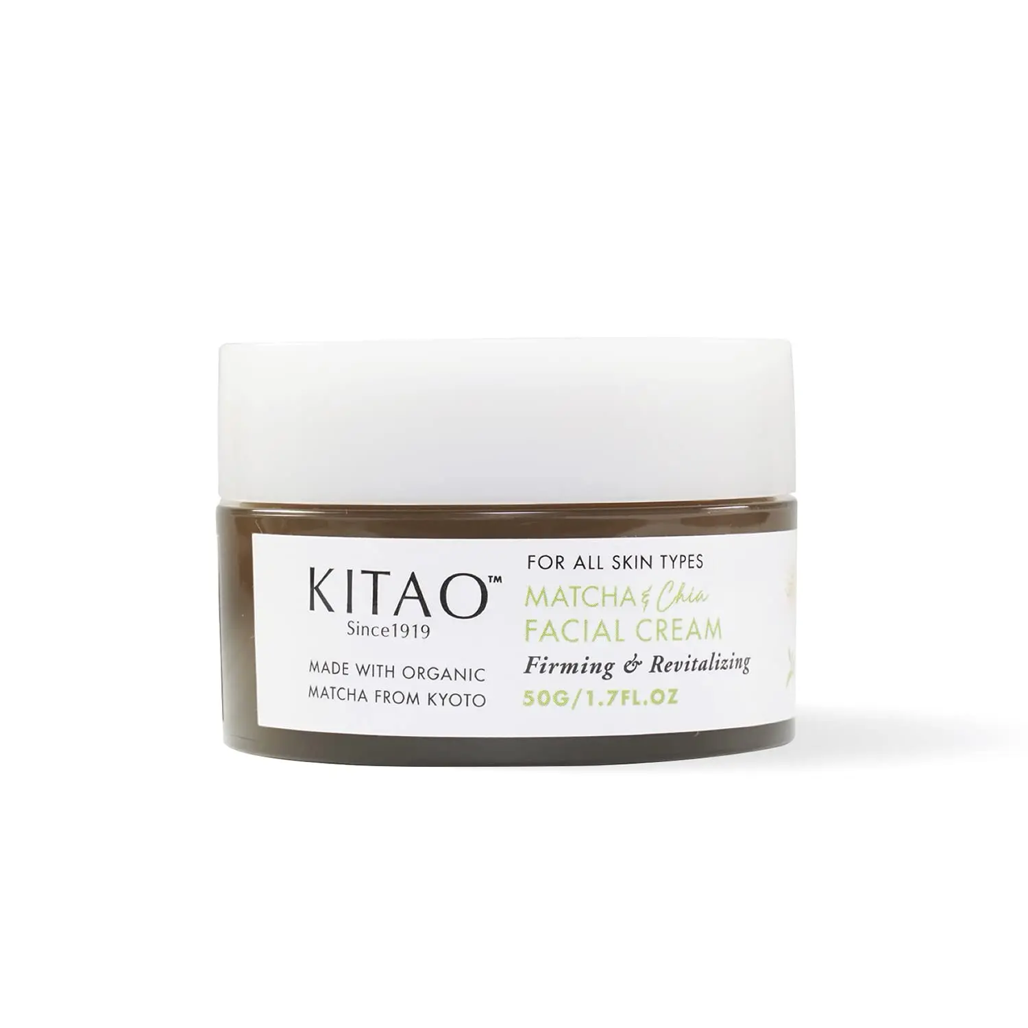 Kitao Japan Organic Uji Matcha Whitening Beauty Face Cream for Day and Night Skin Care