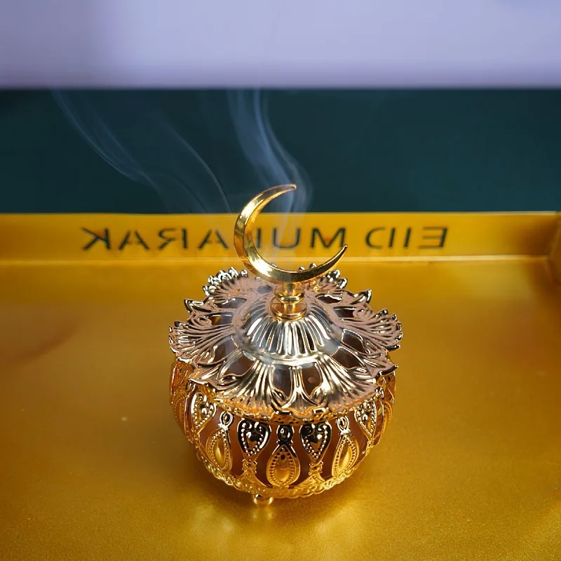 EID Mubarak Muslim Incense Burner Ramadan Decorations Aromatherapy Furnace
