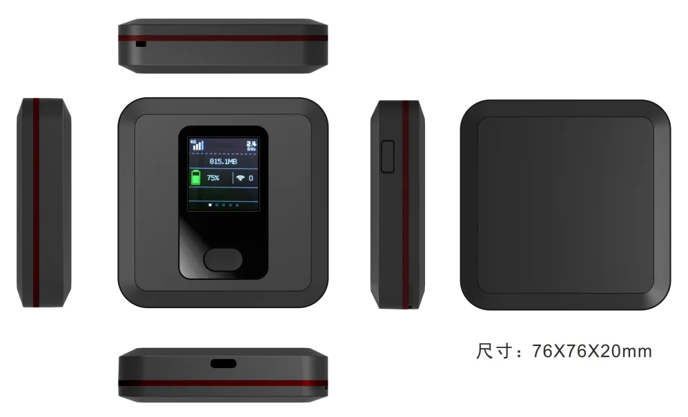 Pocket Wi-Fi design or wireless internet, Portable Router Support 150Mbps LTE 4G Mobile WiFi Router