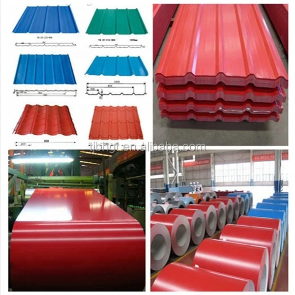 Factory Stock 800mm 1000mm Width color 9016 Customized  PPGI Prepainted Steel Coil