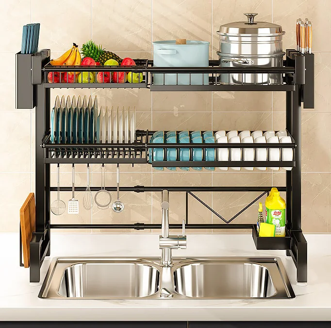 Sincere Price Dish Drainer with Utensil Holder Kitchen Items Home and Household Accessories