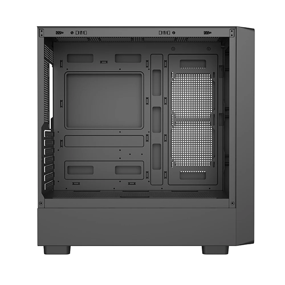 Custom Mid-tower PC Case Front Panel Wooden Gabinete Casing ATX Gaming Computer Case Towers For Desktop