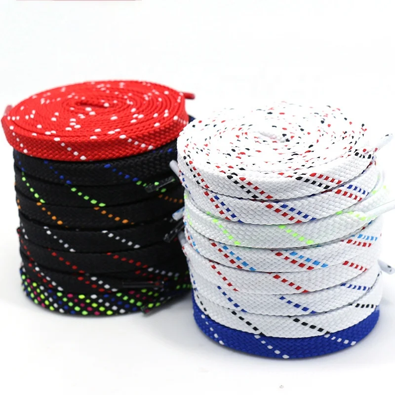 Линия аксессуаров для спортивной обуви, шнурки для шнурков, пластиковая анти-роликовая пленка, плоские шнурки на заказ