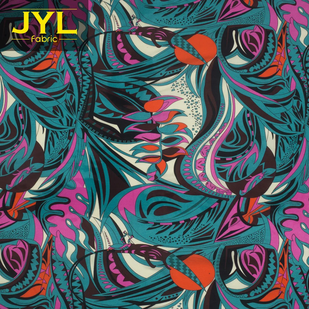 
JYL 70% tencel 30% linen printed fabric YH16013# sample/colors swatch or fabric 