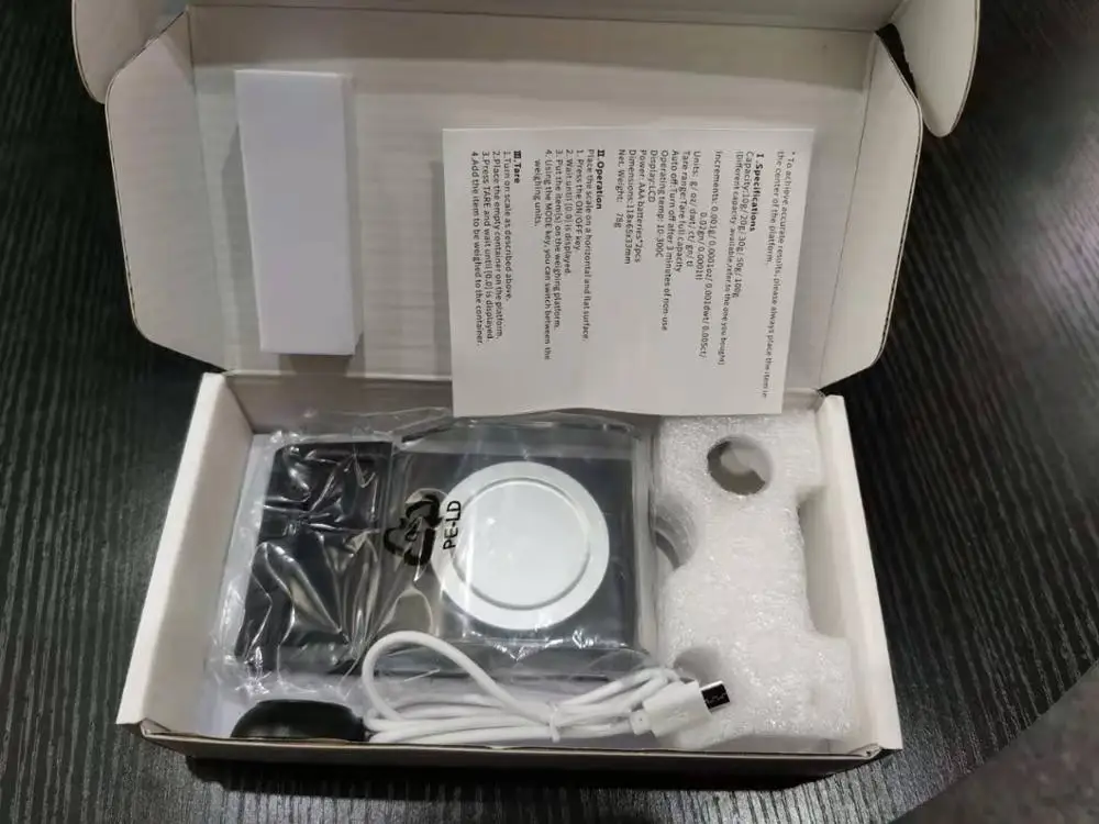 mini digital jewelry weighing scale balance with 100g 0.001g capacity