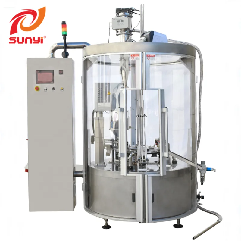  2020 г. Sunyi заводская цена горячая Распродажа новый тип ротационная Кофеварка Nespresso машина для наполнения и запечатывания капсул
