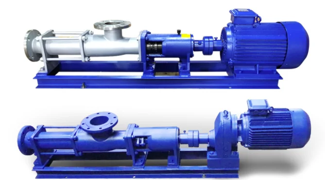 China selling micro eccentric single sludge screw single screw pump