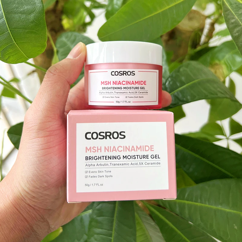 Оптовая продажа увлажняющий гель MSH Niacinamide с альфа-арбутин транексамовой кислоты керамидный крем для кожи темные пятна