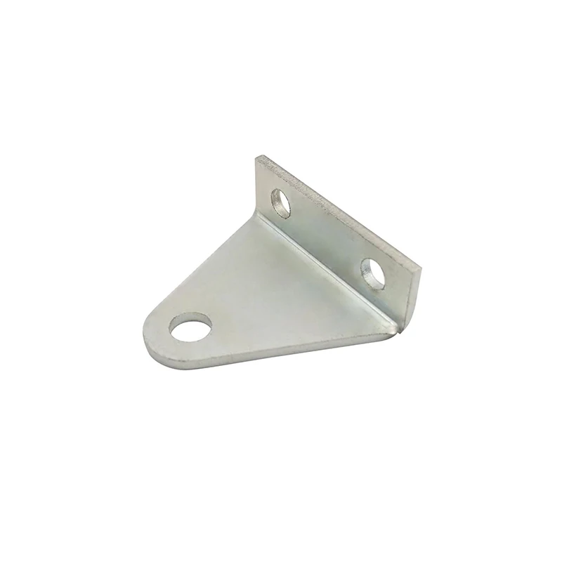L-shaped galvanized iron plate tripod L-shaped bearing pulley fixed seat pulley limit bracket sheet metal bending fabrication