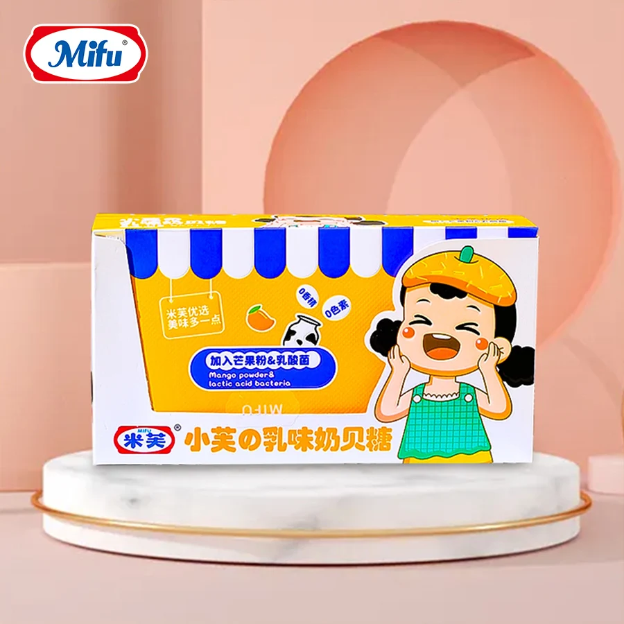 80g China milk flakes candy sweet milk chewing candy