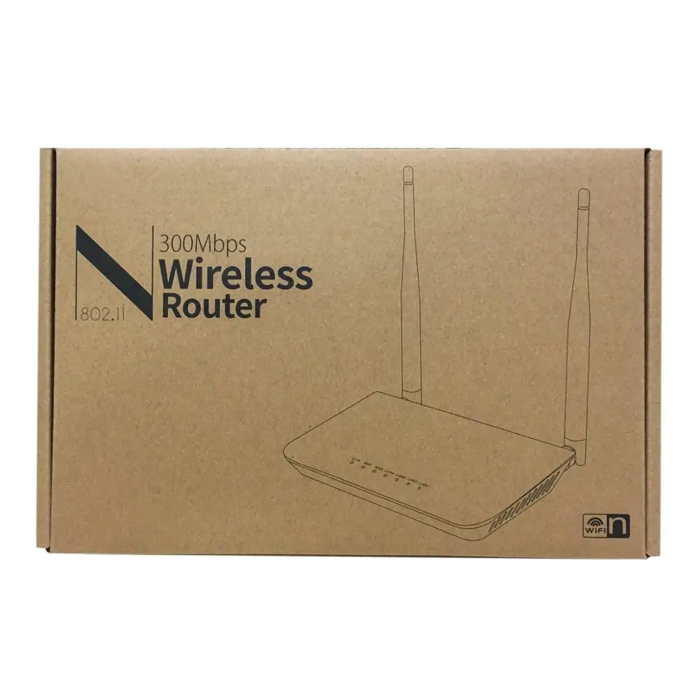  Сетевой Wi-Fi модем с 4 портами Lan RJ45 300