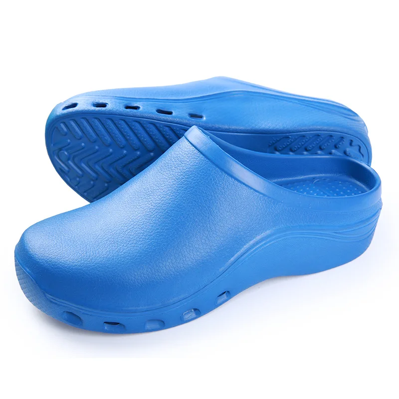 Hot selling non slip rubber safety shoes chip induction inner heightened high heel surgical shoes