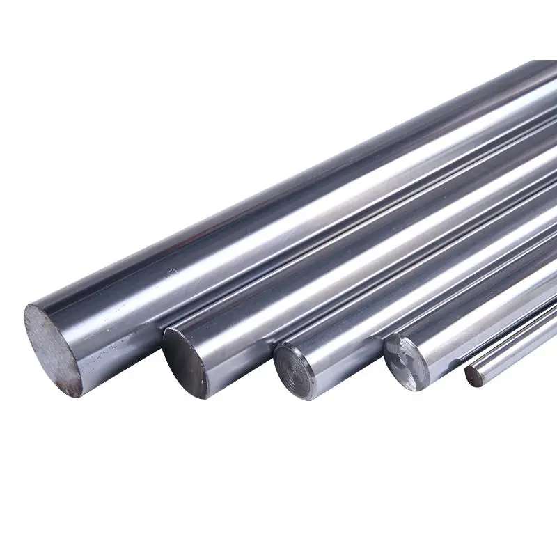 Hard Chrome Plated DIN 1.2711 Cemented Steel Rods 54NiCrMoV6 Low Carbon Steel Solid Round Bar