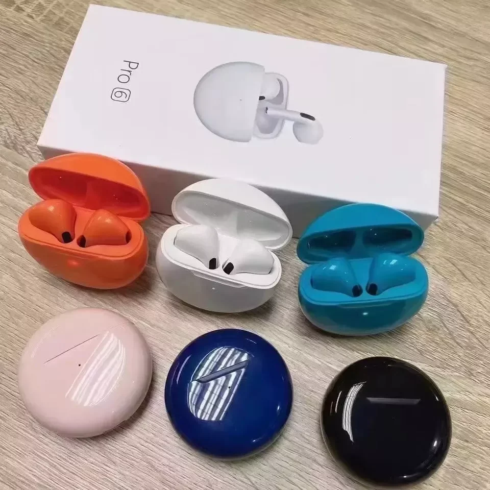 Special Design TWS Pro6 Hifi Earphones Stereo Wireless Earbuds Mini Sports Headphone Pro6 TWS