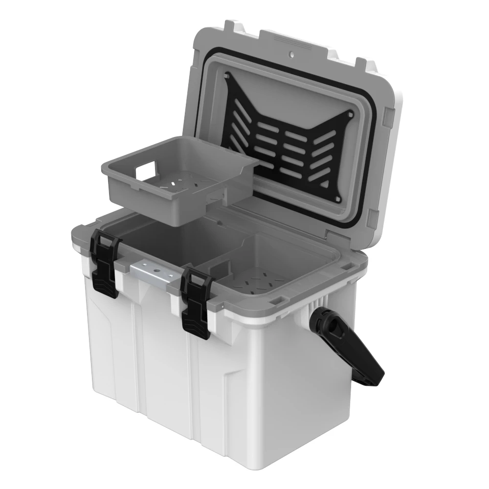 Factory camping 16L cooler box rotomolded wine cooler rustyproof marine cooler box for fishing boating marine