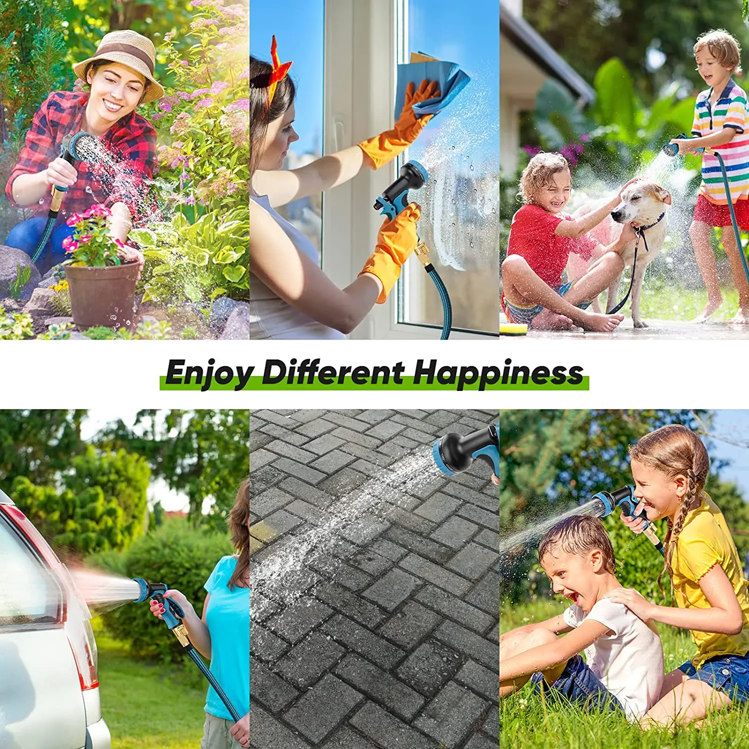 factory Wholesale Durable 25ft 50ft 100ft latex Watering retractable water Garden Hose