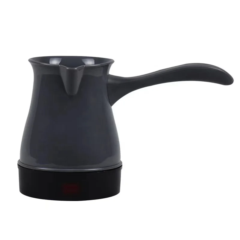 Classic Stainless Steel Electric Coffee Percolator with Heat Resistant Handle and Base Features Detachable Cord