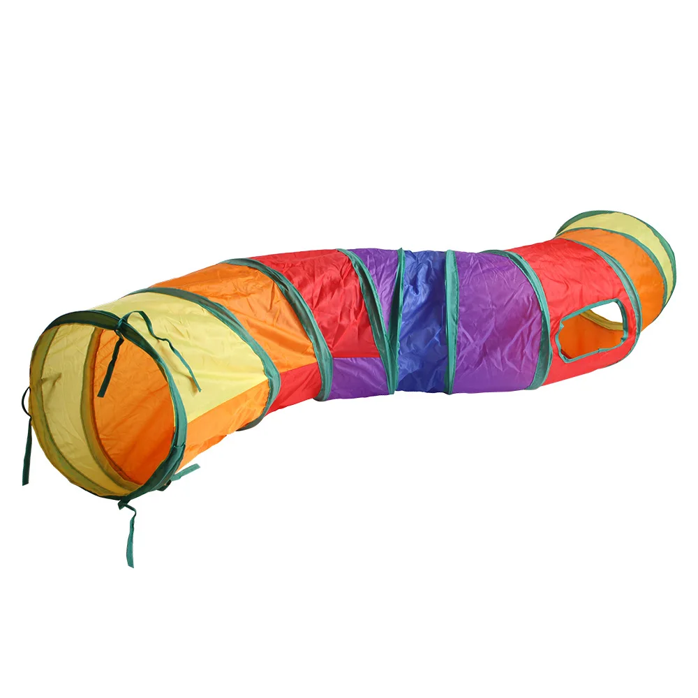 24 Packs Assortments Cat Kitten Toys Tunnel, Teaser Wand Toy Fluffy Mouse Crinkle Balls Cat Tube