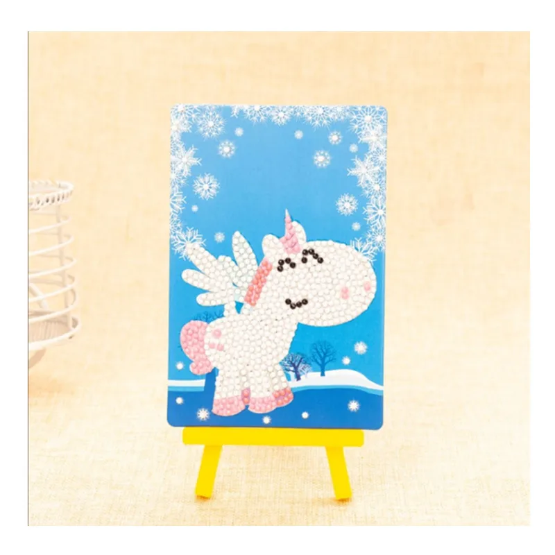 R-M182-201/209-228 DIY Мини алмазов картина для детей; Комплект с рисунком для украшения с цельными круглыми кристаллами сверла деревянный пазл игрушки для детей алмазная живопись