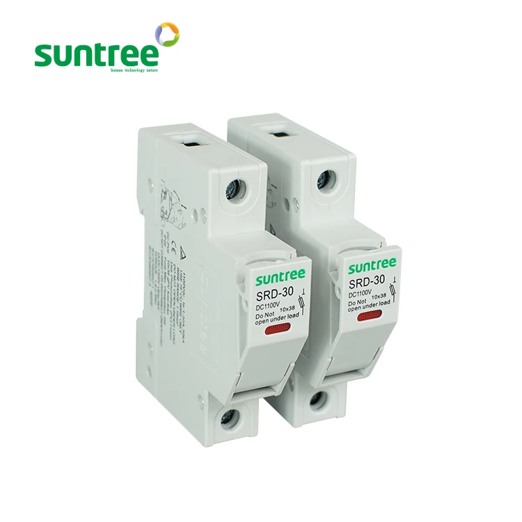 Высококачественный SRD-30 DC 1000V 15A держатель предохранителя солнечной панели и соединитель предохранителей прошли сертификацию TUV