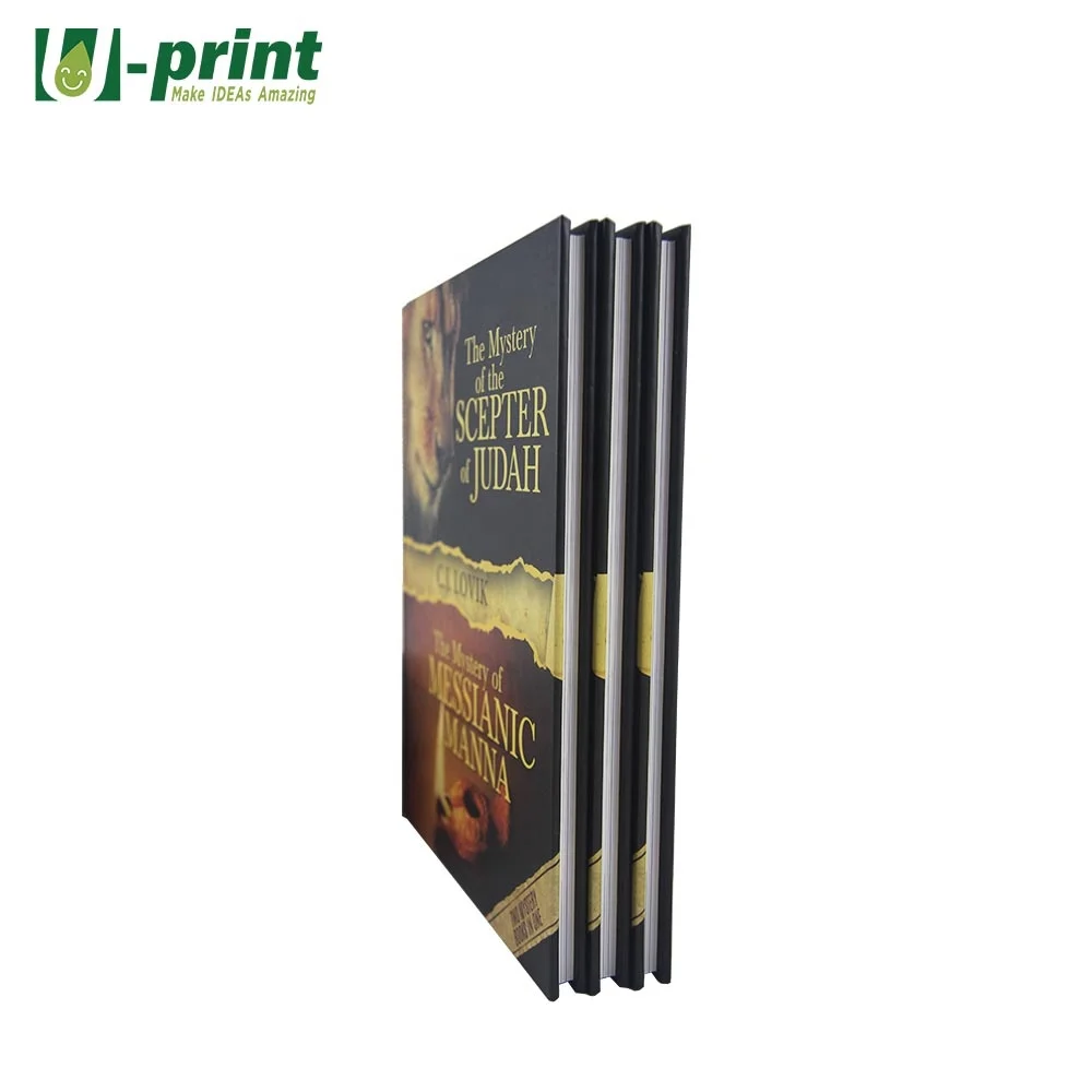 Custom Design Hardcover Books Collector Hard Cover Self Publishing Book Printing Service