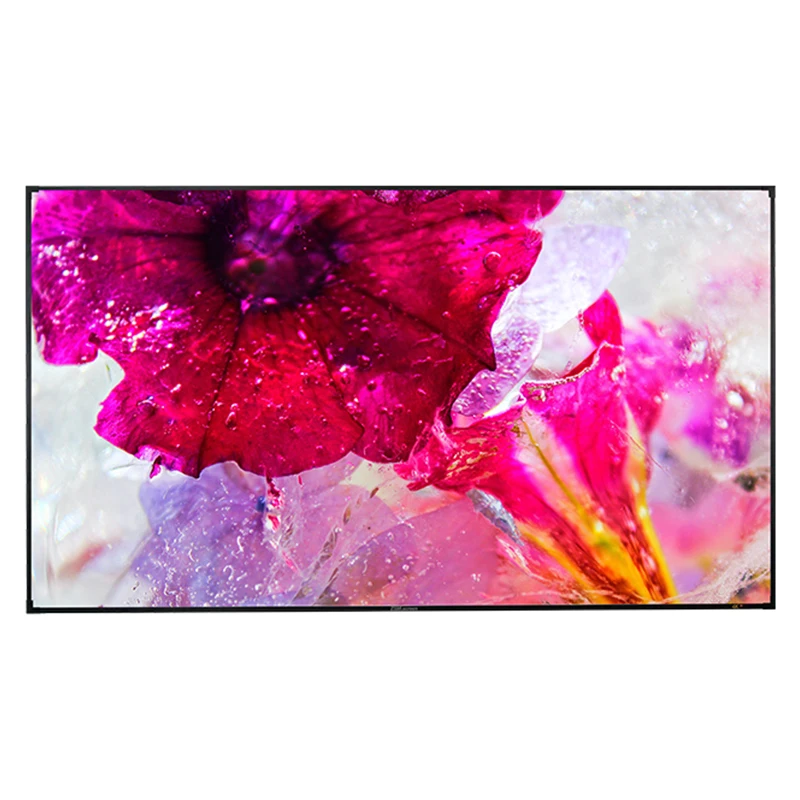 120Inch ZSMscreen FS660S Motorized Impact Home Projector Screen High-Density Durable Aluminium Frame 16:9 16:10 Acoustic Style