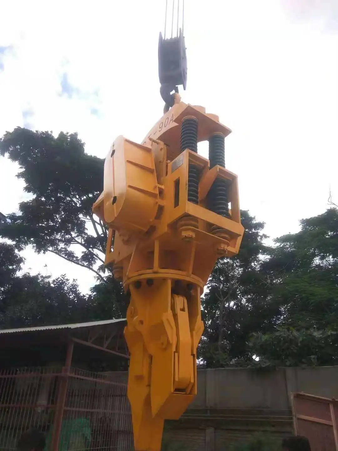 Vibro hammer RT-90A crane type electric vibro pile hammer for steel pipe piles