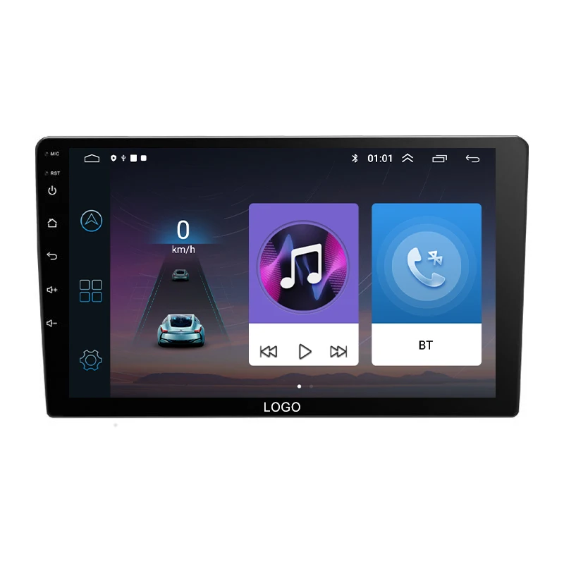 7/9/10 Inch Double Din  Android Car Radio AHD720P IPS Touch Screen Cheap Price Android 12 2+32G GPS Navigation DVD Player Stereo