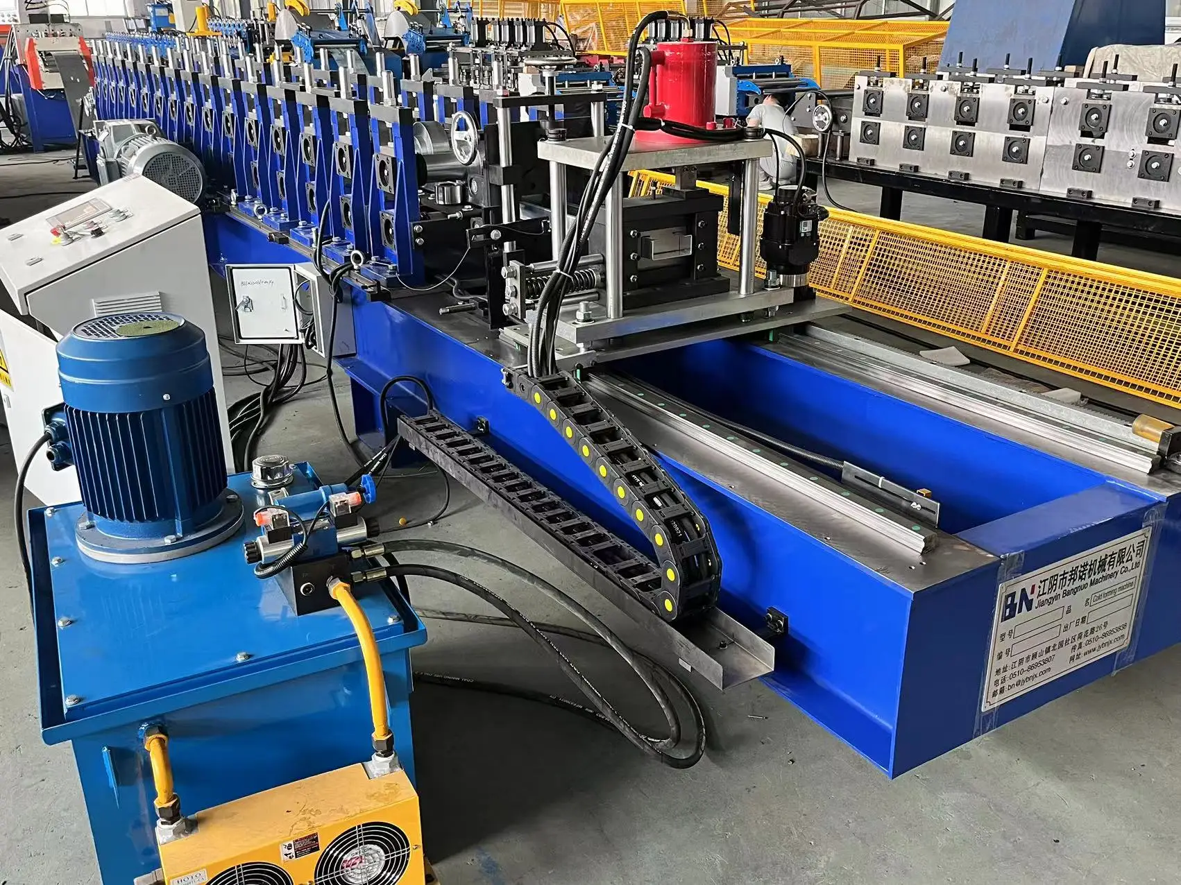 C channel Making Machine, Light Steel Keel Stud Frame Forming Machine Channels And Studs Forming Machine