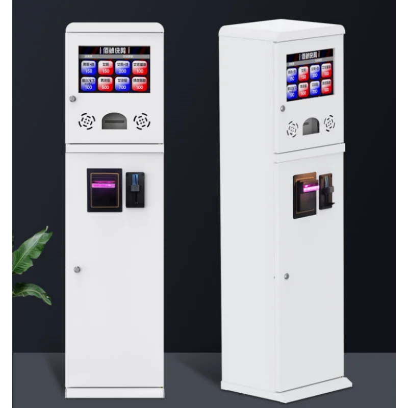 multifunction bill payment kiosk cash acceptor kiosk Small Interactive Information Ordering Kiosk For haircutting