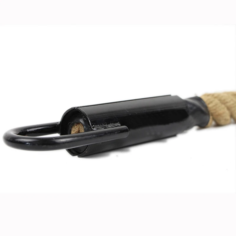 Jute Sisal Material And Natural Hemp  Color Cross Fit Training Rope Cheap Climbing Jute Rope